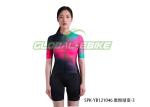 Spring Summer Short Sleeve Bike Jersey With Safety Trim Strip Italian Ink