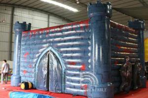 Wholesale Airblown Inflatable Haunted House Maze Zombie Castle Commercial Home Rental Halloween Party Decorations from china suppliers