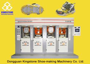 Wholesale Energy - Saving Four Stations Safety Shoe Sole Making Machine With Servo Motor from china suppliers