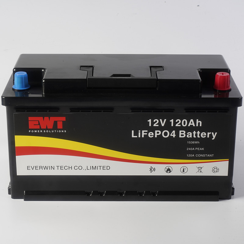 Wide Operating Temperature Range Lifepo4 Energy Storage Battery with 12V 120Ah Capacity