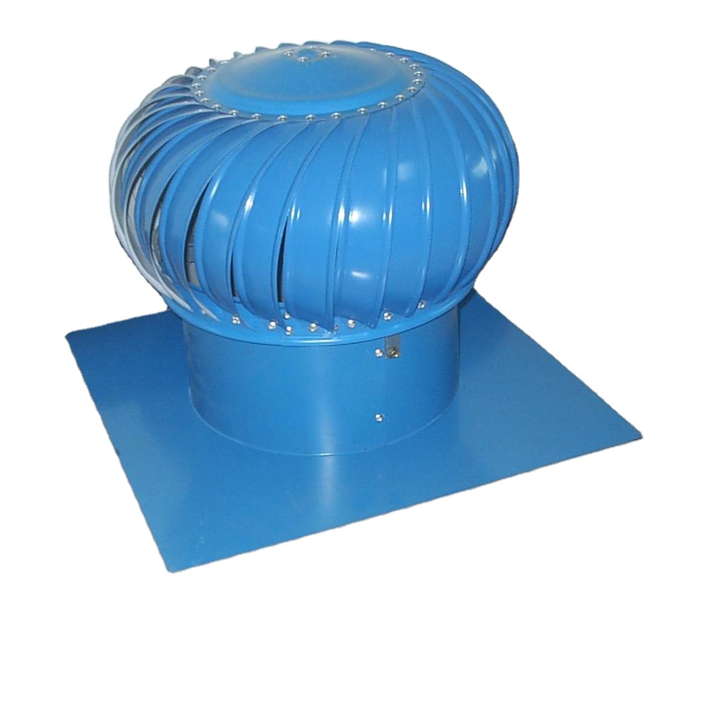 1mm-6mm Thickness Customized Support Tornado Turbine Roof Fan Mounting Roof Ventilator