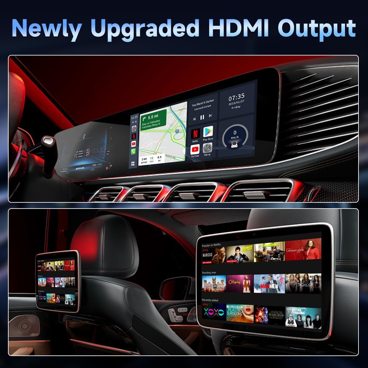 Wired Carplay and Android Auto to Tbox CPC200 Youtube Netflix Wireless Android 13 Carplay Magicbox