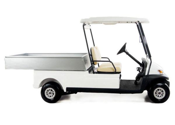 Electric 48v transportation Utility Golf Cart With Silver Aluminum box For