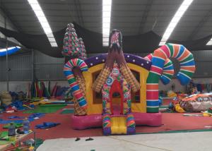 Wholesale Colorful Bonbon Adult Size Bounce House / Commercial Small Jumpy House from china suppliers