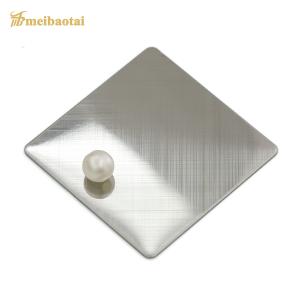 Wholesale Brushed 304 8X4 Hairline Stainless Steel Sheet For Automotive Sector from china suppliers