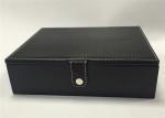 Professional Earring Jewelry Box , High End Black Jewelry Box Eco - Friendly