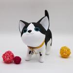 Unbreakable Cat Box Money Bank Vinyl PVC Material Black White color