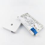 LC UPC Plastic Fiber Optic Faceplate Socket Panel 2 Cores for Networks Used in