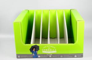 Wholesale Stand Up Display Carton Box , Retail Use Wax Coated Corrugated Boxes from china suppliers
