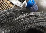 Barbed Tape Concertina Gaucho Barbed Wire Prison High Security Spiral Barbed
