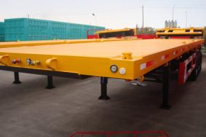 Wholesale Container semi-trailer flat bed trailer price 40 tons from china suppliers
