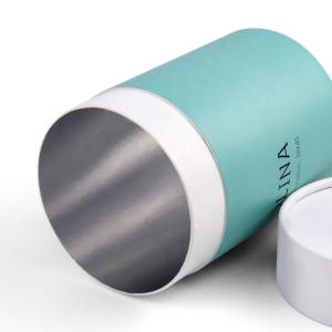 Wholesale Recyclable Paper Composite Cans 150mm Height Stamping UV Coating from china suppliers