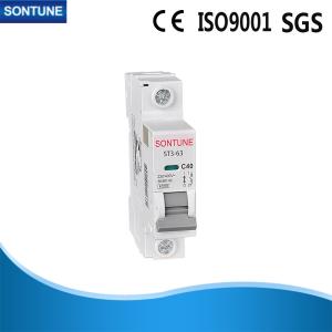 Wholesale 1P Type B MCB Circuit Breaker Din Rail Household IEC60898 Standard from china suppliers