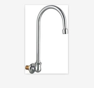 Wholesale Wall Mounted 9808-P3 Single Lever Kitchen Faucet Match Foot Valve from china suppliers