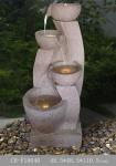 43 Inch Pots Lighted Outdoor Water Fountains