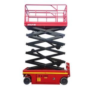 Wholesale Flexible 10m Electric Scissor Lift Self Propelled Aerial Work Platforms High Reliability from china suppliers