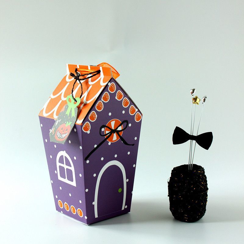 OEM China Factory Price Custom Logo Design Good Quality Funny Printed Paper Cardboard Candy Chocolate Box for Christmas Halloween, Xmas Gift Packaging Boxes