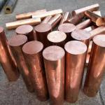 99.99 Pure Copper Rod Round Bar C12200 C18980 C15715 Edge Closing Flat Rod 8mm