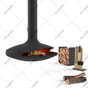 Wholesale Decorative Wood Burning Fire Pits Heater Suspended Wood Stove from china suppliers