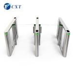 Intelligent Hotel Stainless Steel Turnstiles Glass Turnstile Gate 114b