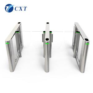 Wholesale Intelligent Hotel Stainless Steel Turnstiles Glass Turnstile Gate from china suppliers