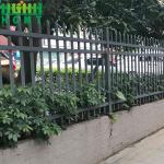 Factory Supply New Design Yard Decorative Pool Black PVC Coated Steel Tubular