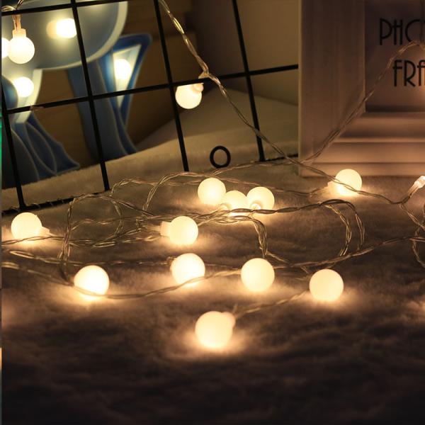 LED Outdoor String Lights 16FT 50/100Bulbs Globe Waterproof Patio Decorative