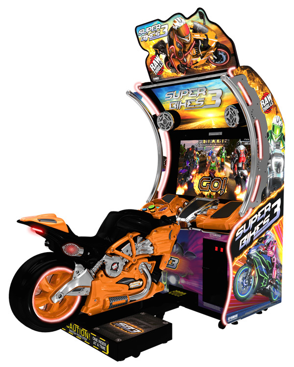 300W Moto Bike Racing Simulator SUPER BIKE 3 Arcade Racing Simulator For Game Center