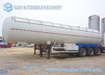 56000 L 12 Wheel LPG Tank Trailer Three Axle Trailer With Air Suspension