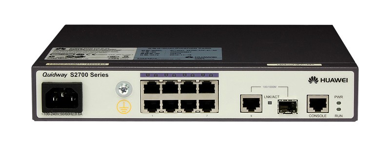 S2700-9TP-EI-AC 8 ports switch