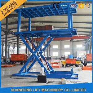 Wholesale Portable Scissor Lift Car Hoist Double Deck Car Parking System with Overload Protection from china suppliers