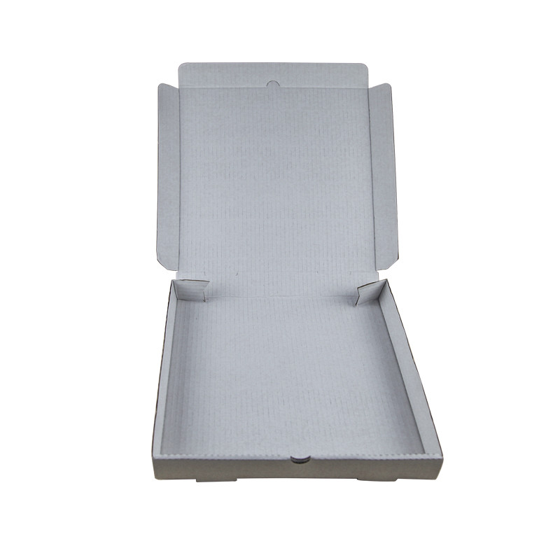 Custom White Corrugated Paper Flat Shipping Packaging Box Fold Mailer Paper Boxes