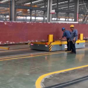 Wholesale 45 Tons Auto RGV Rail Guided Vehicle For Industrial Metal Transferring Low Voltage from china suppliers