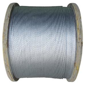 Wholesale Zinc-coated Steel Wires Strand 1×7 EHS 3/16inch, ASTM A 475 from china suppliers