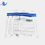 Opaque / Clear Security Bags , Plastic Tamper Evident Cash Security Bags