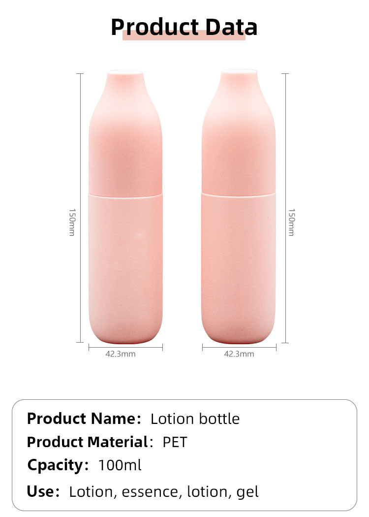 100ml PP Plastic Lotion Pump Bottle Hair Essential Oil Spray Pumps 3.52oz
