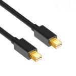 Black 3.3 Feet 1M RoHS Certified Displayport Cable