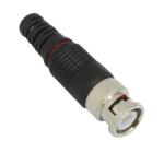 BNC CCTV Coaxial Cable Connector Male Solderless For RG59 Coaxial Cable With
