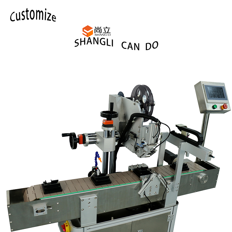 76mm Roll ID High Precision Label Applicator for Video Inspection of Electronic Components