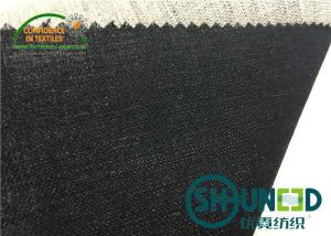 Wholesale Black Hair Interlining Fabric Interfacing Heavy Weight For Men's Suit from china suppliers