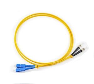 Wholesale SC - ST Fiber Optic Patch Cables Single Mode Duplex UPC Polishing 3m 5m from china suppliers