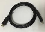 Customized Cell Phone Type C USB Cable White / Black / Colorful 10Gbps 5A 20V