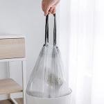 20L Disposable Waste Bag Customed Black Clear And White 100 Counts For
