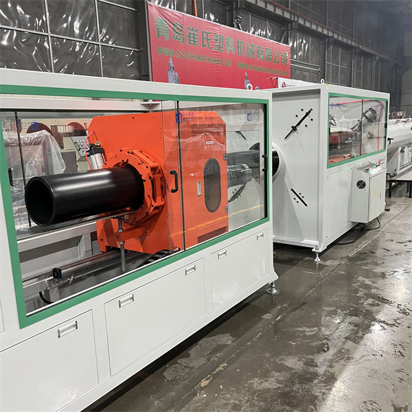 Water Supply Electric Conduit Pipe Machine Plastic HDPE PE PP PPR Pipe Extrusion Line