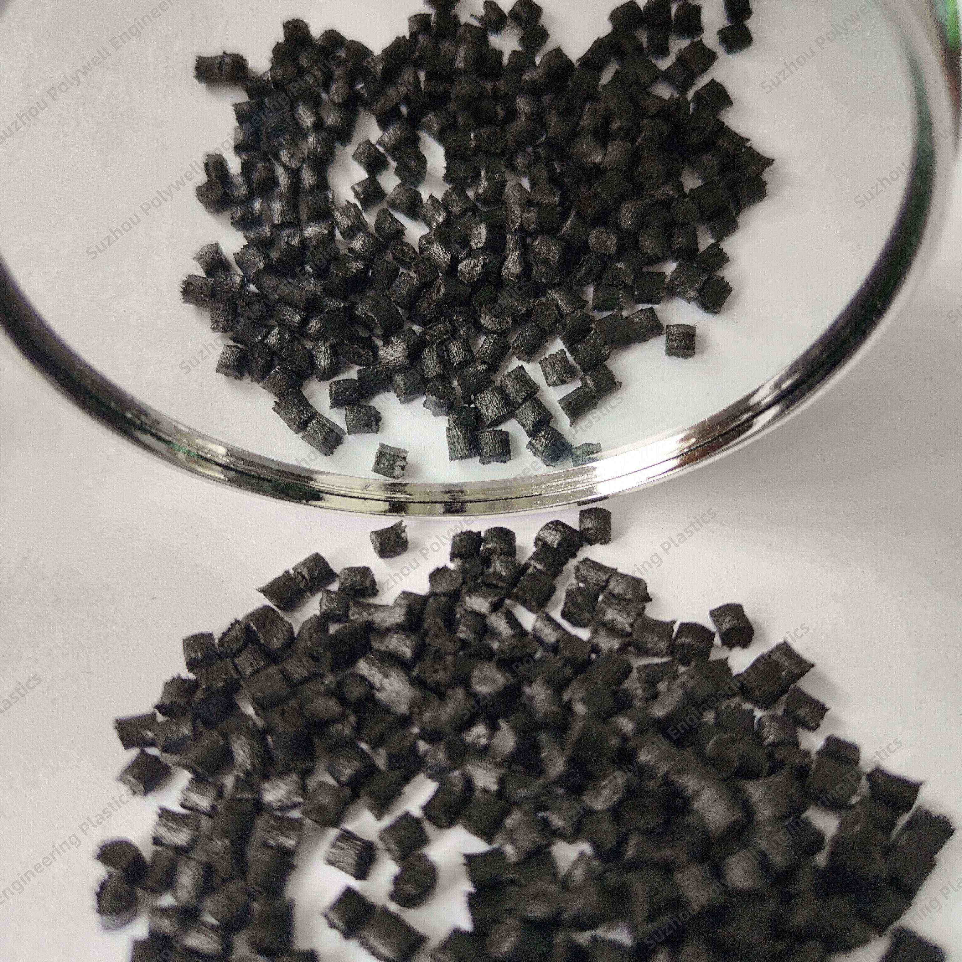 Low Smoke Glassfiber Filled Nylon 66 Colorable Polyamide Fiberglass High Rigidity Polyamide Granules
