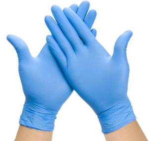 Wholesale Chemical Resistant Disposable Nitrile gloves , Latex Free Disposable Safety Gloves from china suppliers