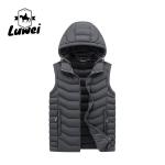 Zipped Plus Size Bubble Vest Quilted Outdoor Waistcoat Vest With Pocket
