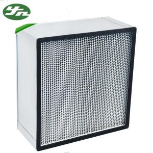 Wholesale YN-DHF HEPA Air Filter Aluminum Alloy Frame With Aluminum Foil Separater from china suppliers