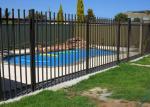 Residential Wrought Iron Steel Tubular Fencing Rustproof