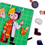 Different Uniforms Cognitive Magnetic Puzzle Game for Kids Gift